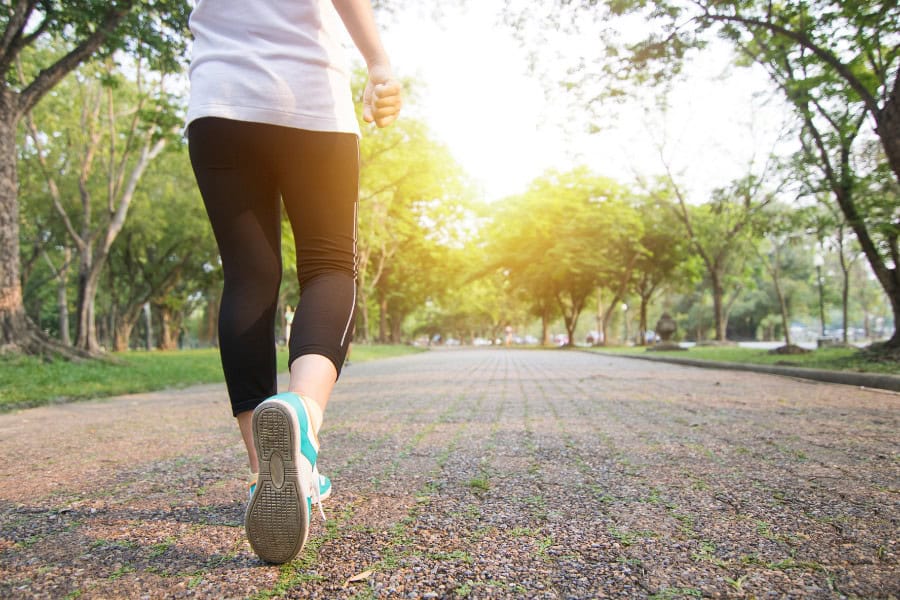 person running health & wellness