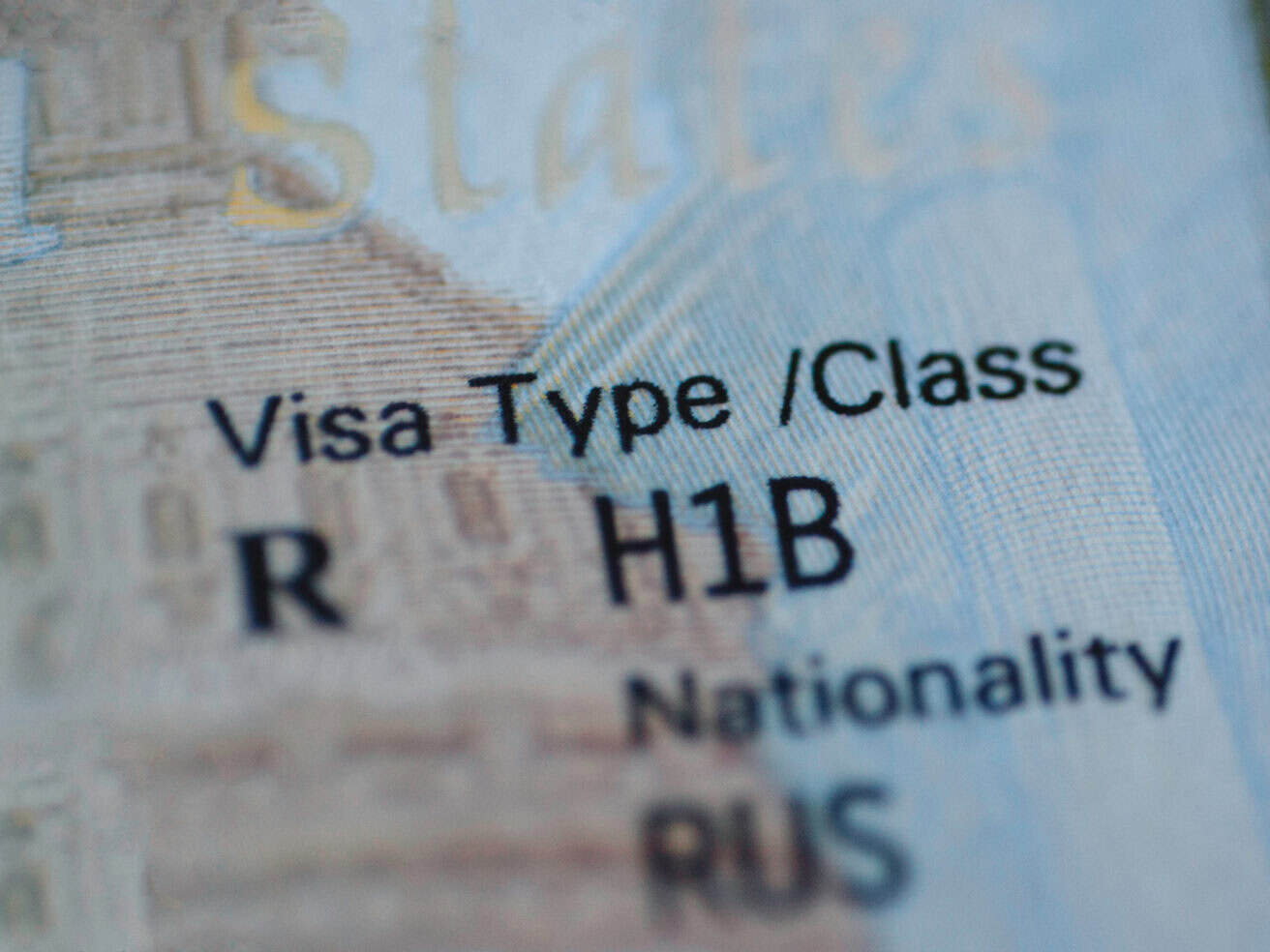 h1-b visa concept